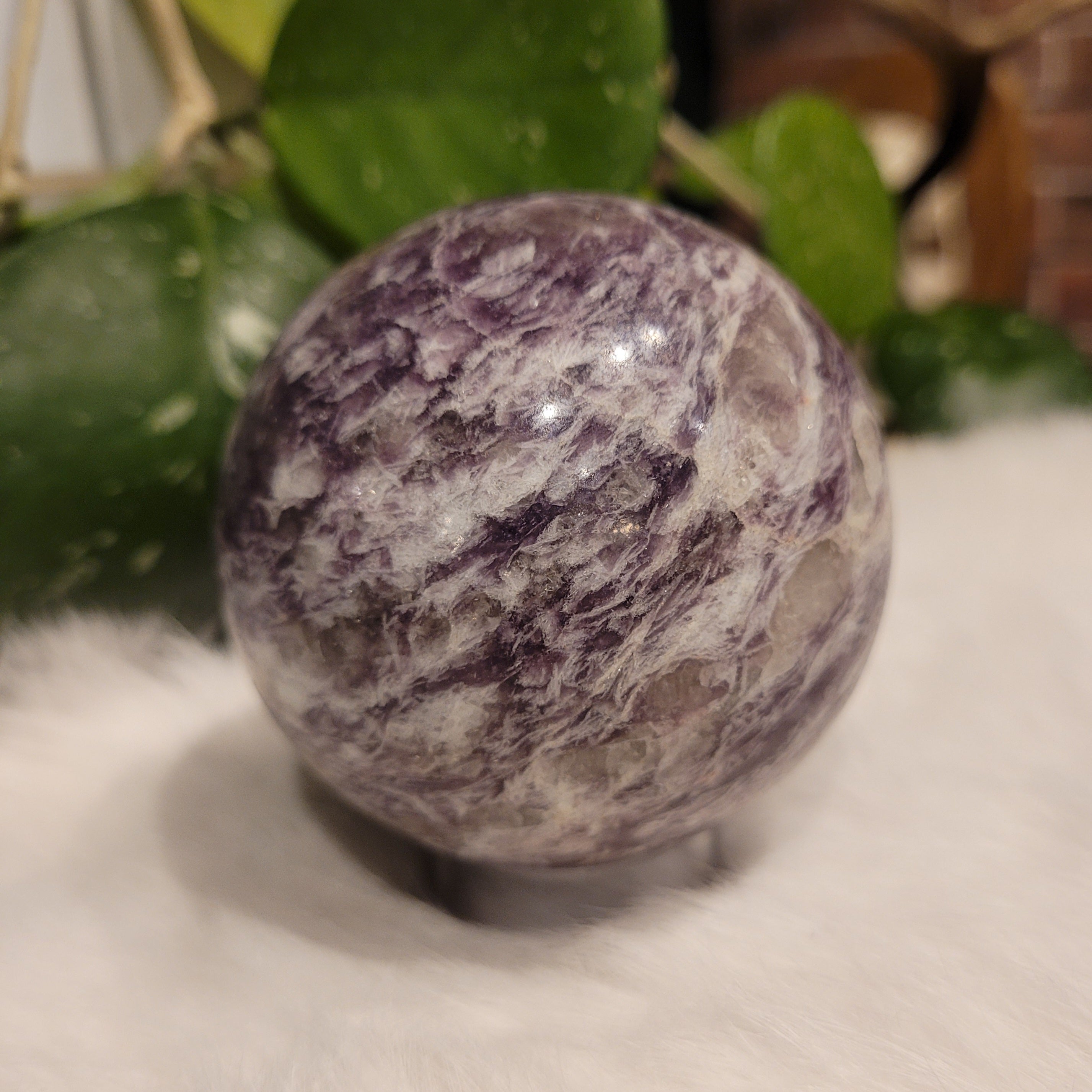 High quality Lepidolite Sphere