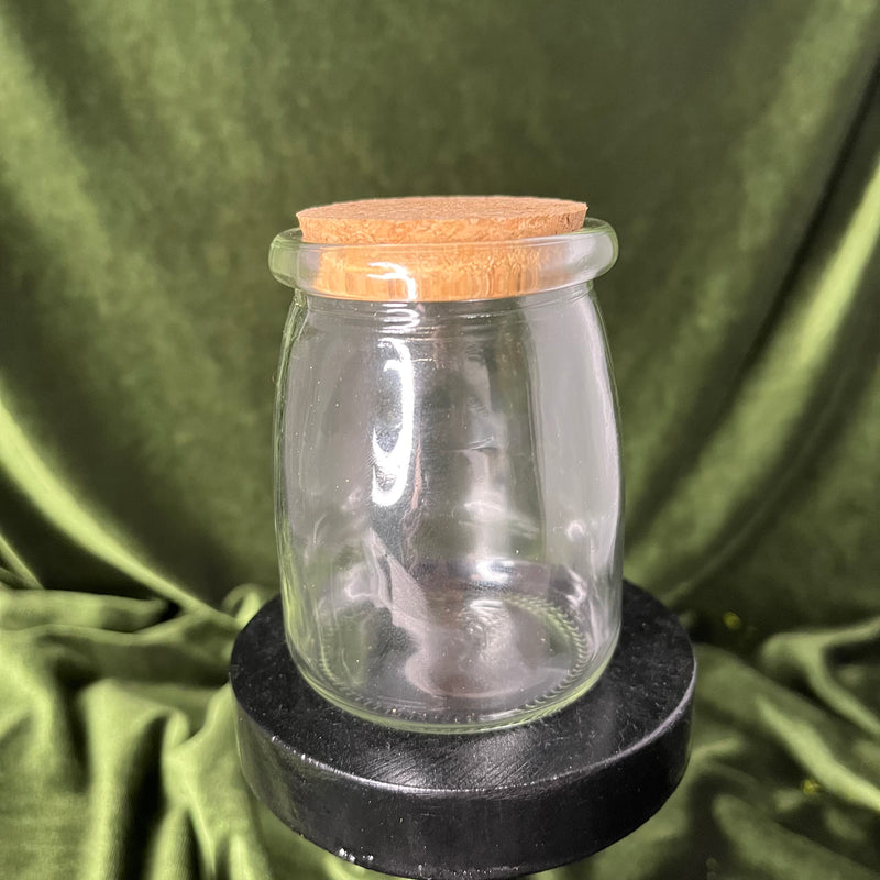 Glass Jar with Cork Stopper