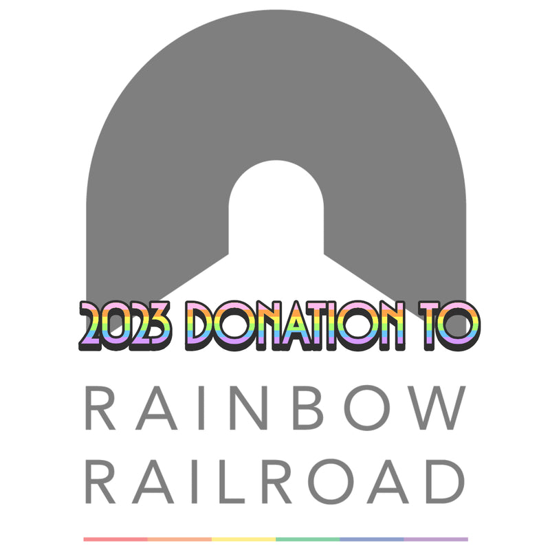 2023 Rainbow Railroad Sticker Donation!