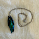 Jewel Beetle Necklace
