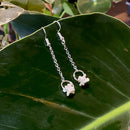 Snake Vertebrae Chain Earrings