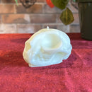 Cat Skull Candle