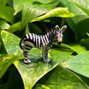 Mini Ceramic Zebra Figurine
