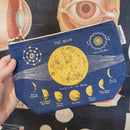 Moon Chart Zip Pouch
