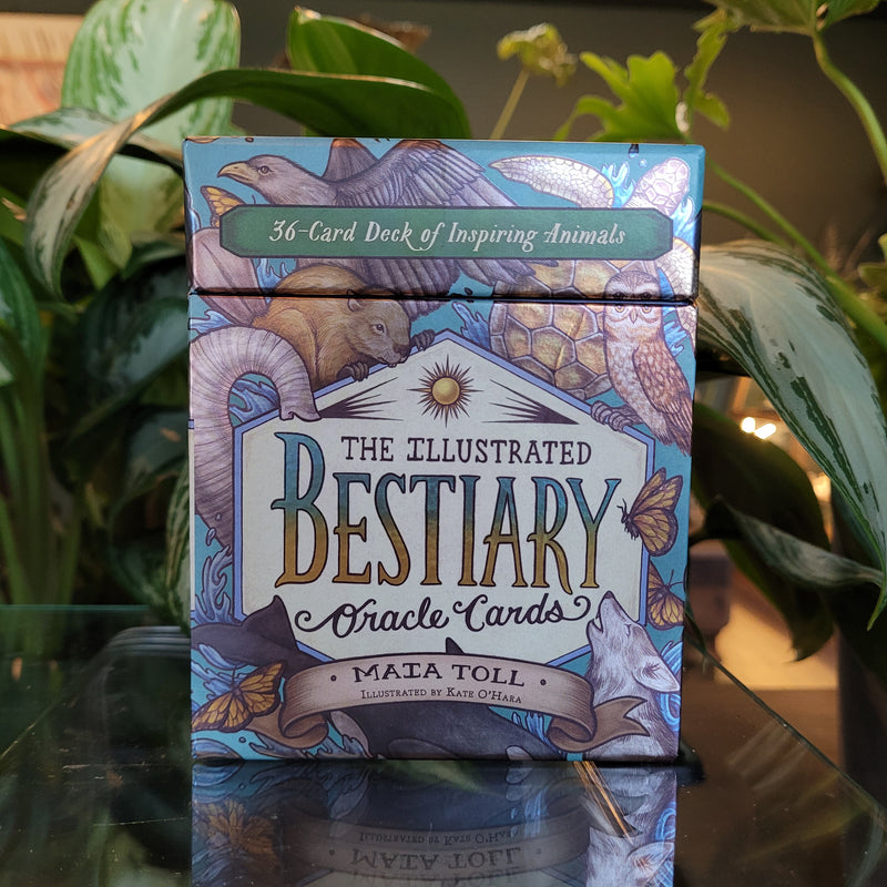 The Illustrated Bestiary Oracle Cards by Maria Toll