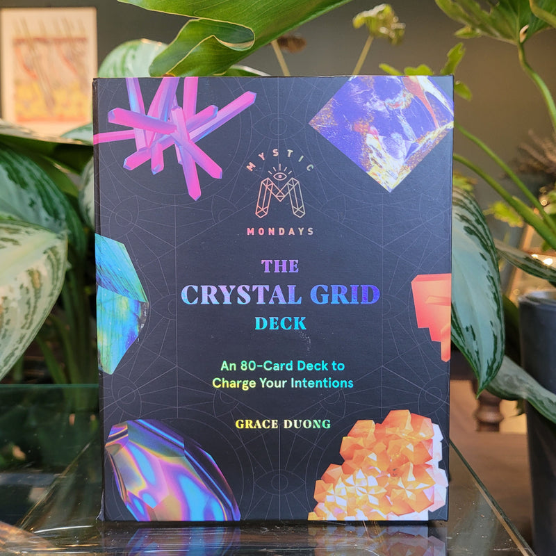 The Crystal Grid Deck: An 80-Card Deck to Charge Your Intentions by Grace Duong