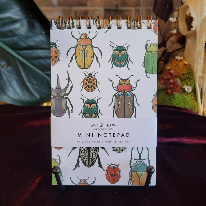 Beetle Mini Spiral Notepad