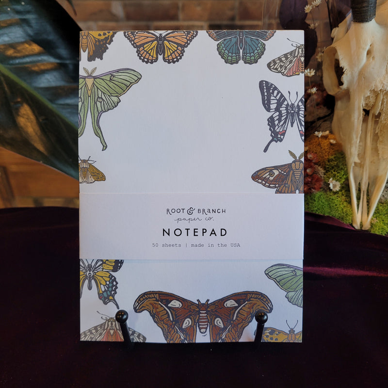 Butterfly & Moth Notepad