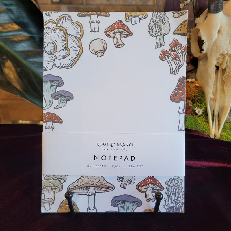 Mushroom & Fungi Notepad