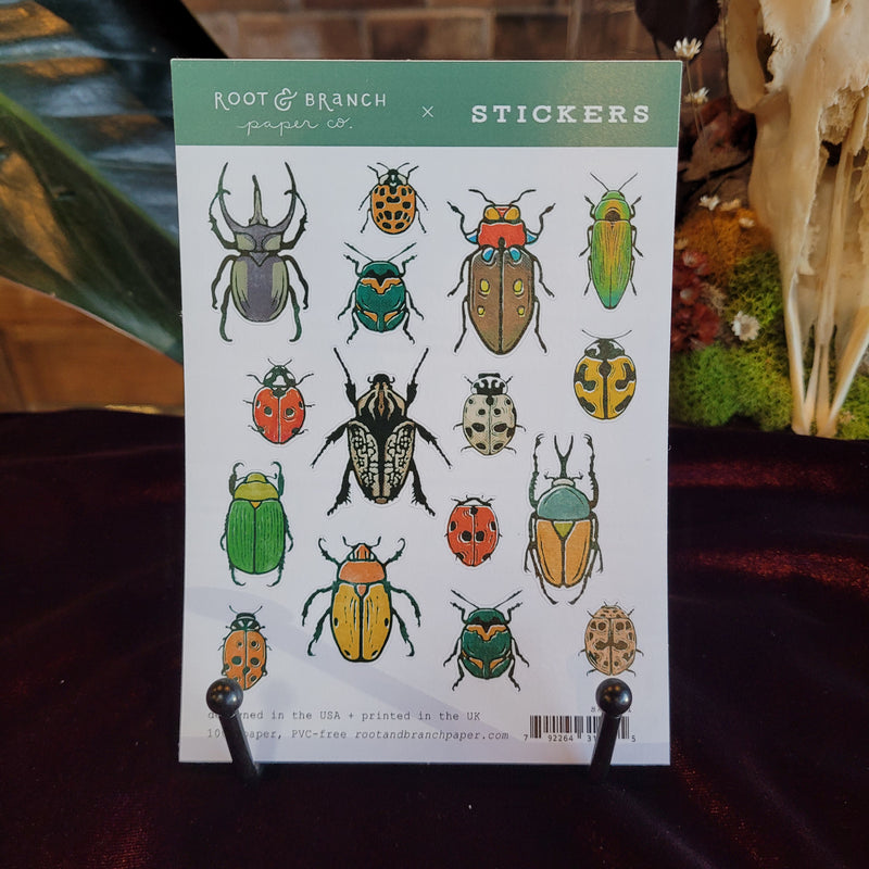 Beetle Sticker Sheet