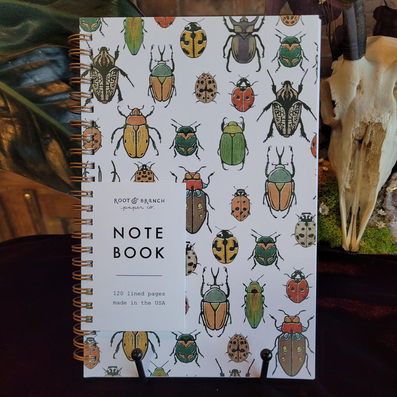 Beetle Spiral Notebook