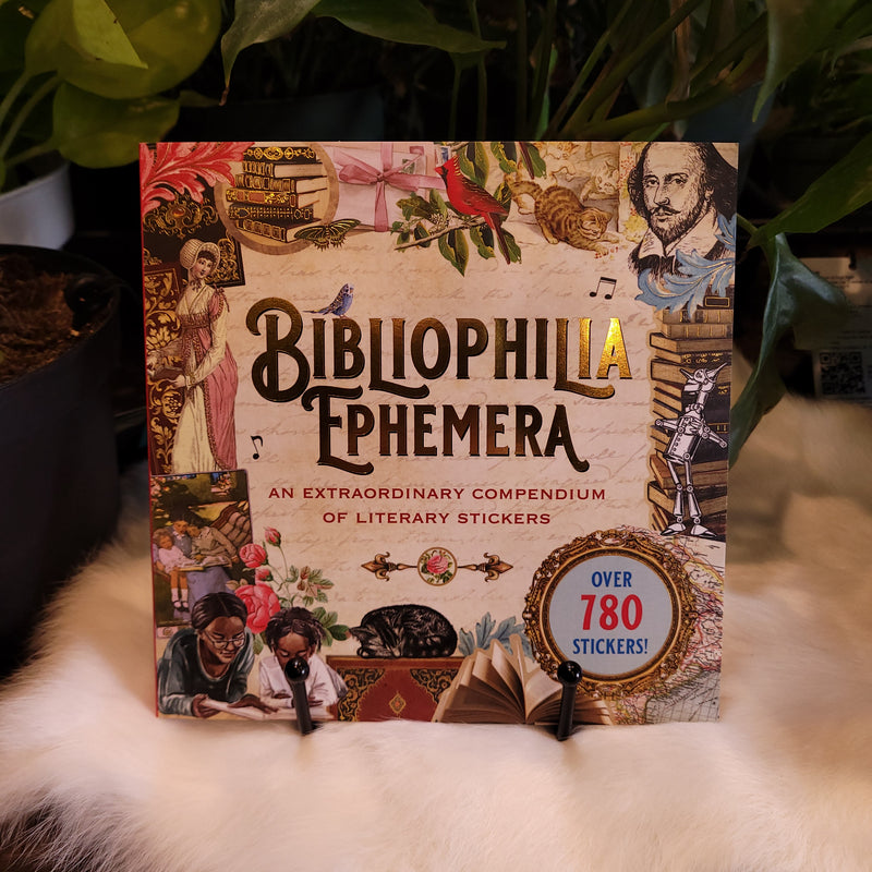 Bibliophilia Ephemera Sticker Book