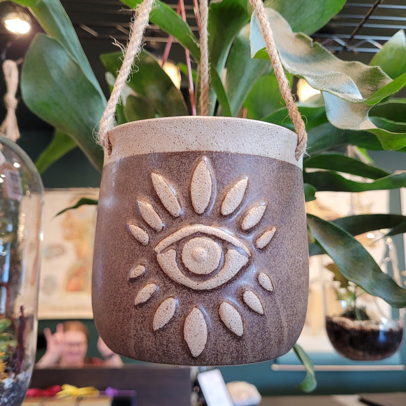 eye planter pot Hanging Eye of Protection Planter
