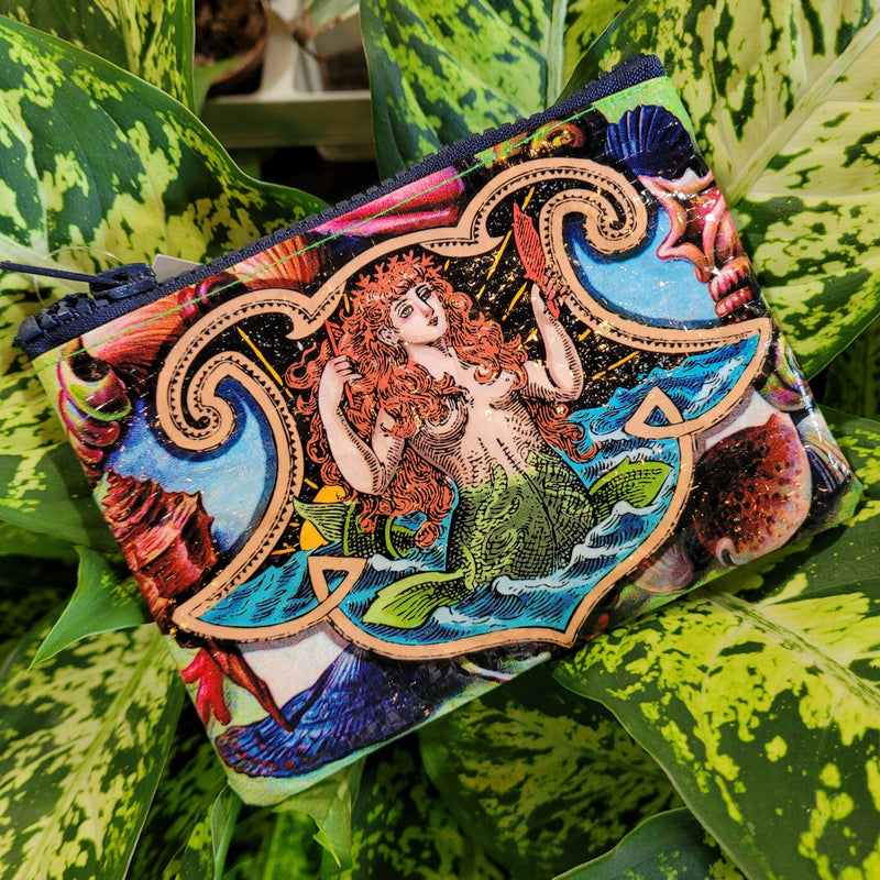 Seashell Mermaids Coin Purse