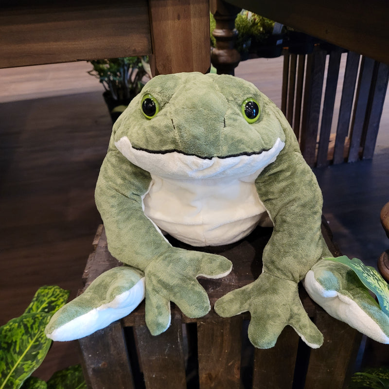 Lifelike Frog Plush Toy