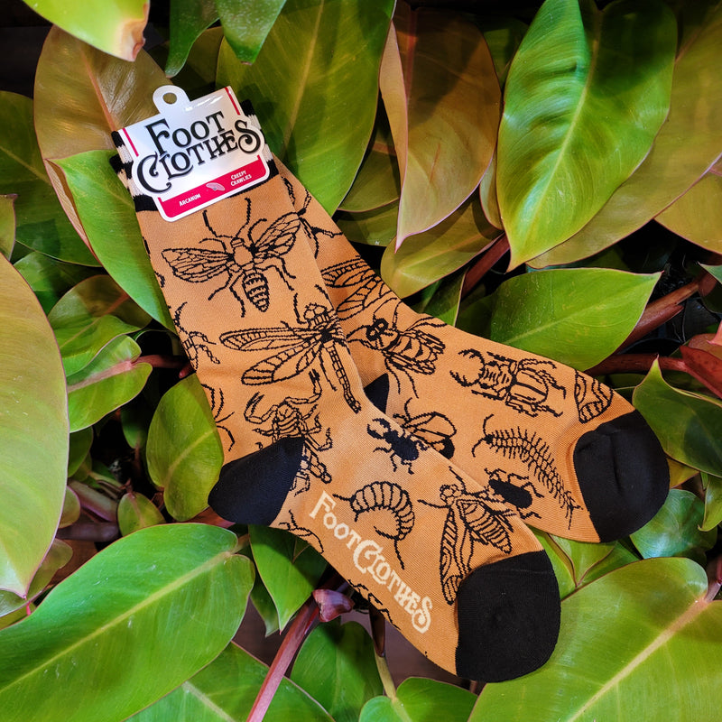 Creepy Crawlies Crew Socks