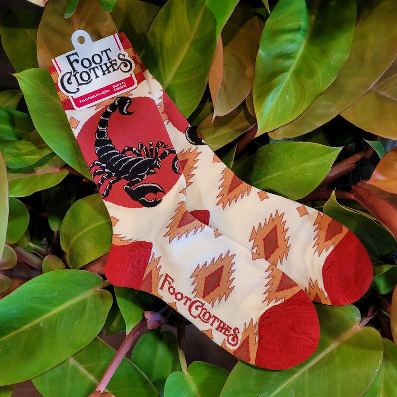 Santa Fe Scorpion Crew Socks