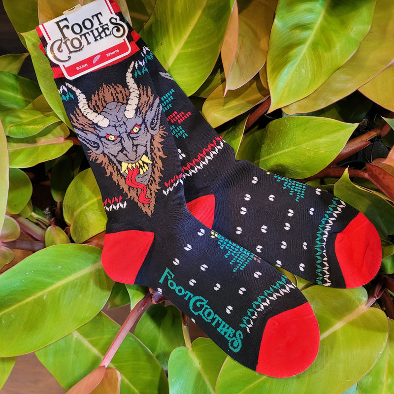 Krampus Sweater Crew Socks