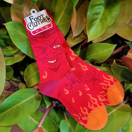 Vintage Devil Crew Socks