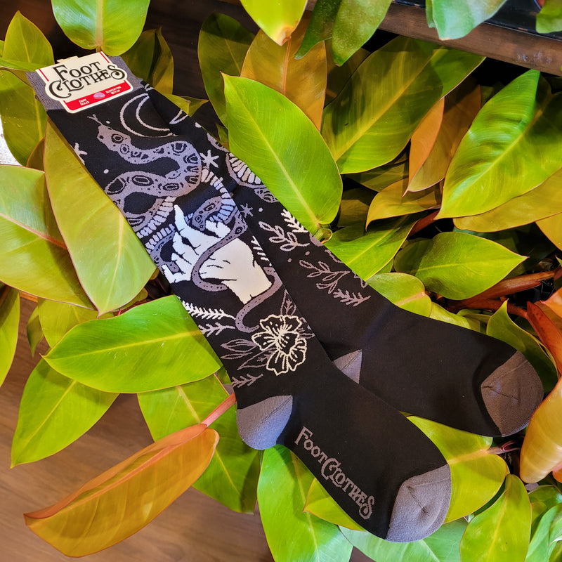 Serpentine Witch Knee High Socks