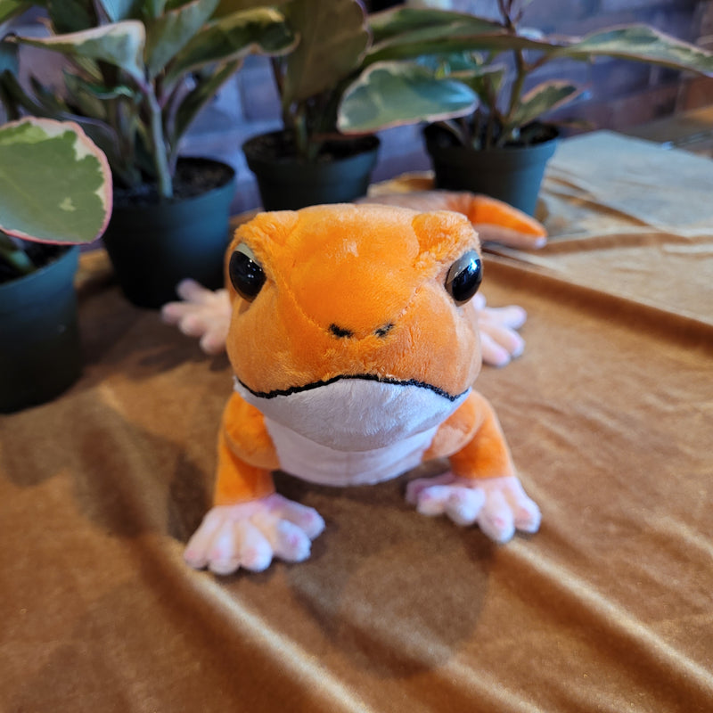 Lifelike Fat-tail Gecko Plush Toy