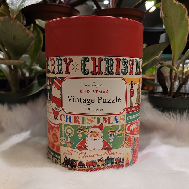 Vintage Christmas Puzzle