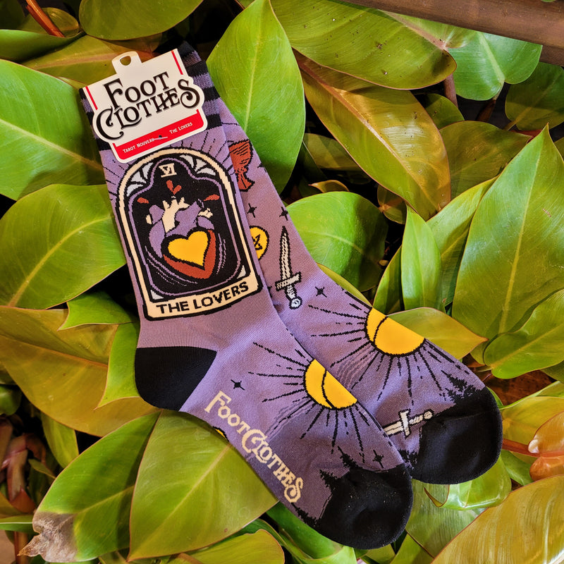 The Lovers Tarot Nouveau Crew Socks