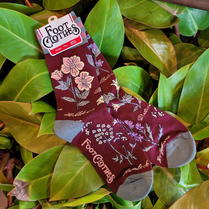 Baneful Botany Crew Socks