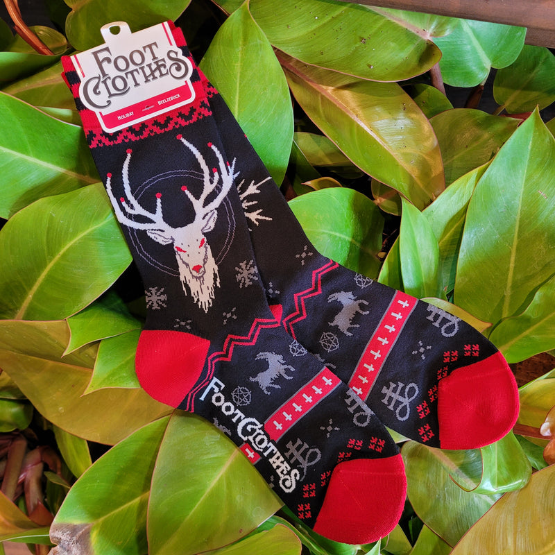 Beelzebuck Crew Socks