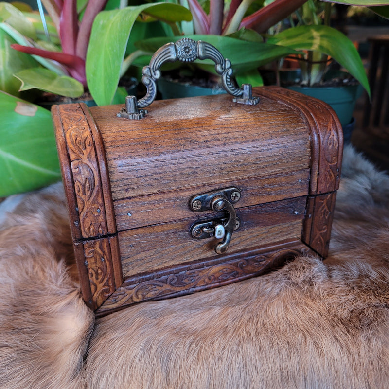 Antique Wooden Storage Box