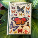 Happy Birthday Butterflies Puzzle Greeting Card