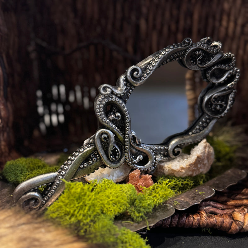 Kraken Hand Mirror