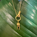 Gold Tooth Necklace