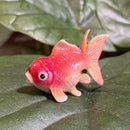 Mini Ceramic Goldfish Figurine