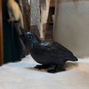 Black Cast Iron Crow