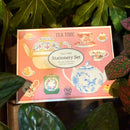 Tea Time Stationery Set