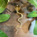 Cobra Snake Brass Handle
