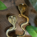 Cobra Snake Brass Handle