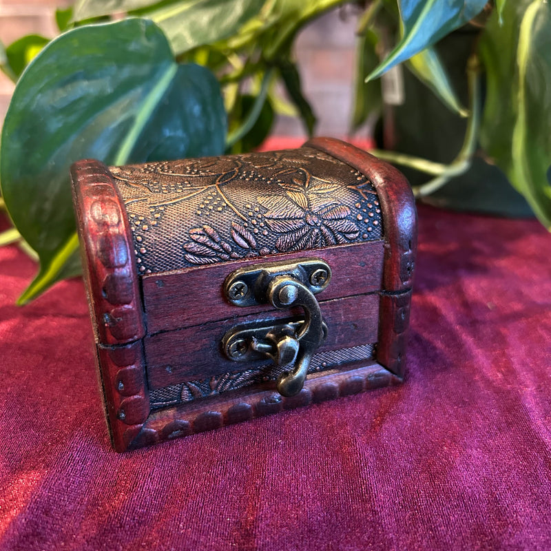 Small Antique Wooden Storage Box