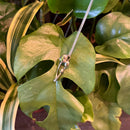 Gold Cap Mushroom Necklace