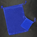 Royal Blue Velvet Bag