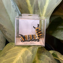 Mini Ceramic Caterpillar Figurine