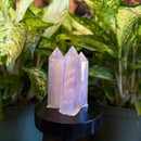 Pink Aura Quartz Point