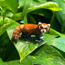 Mini Ceramic Red Panda Figurine
