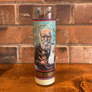 Charles Darwin Secular Saint Candle