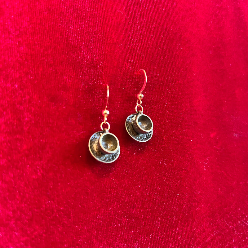 Teacup Earrings