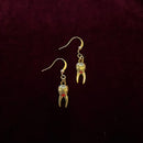 Gold Teeth Earrings