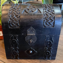 Pentagram Triple Moon Chest