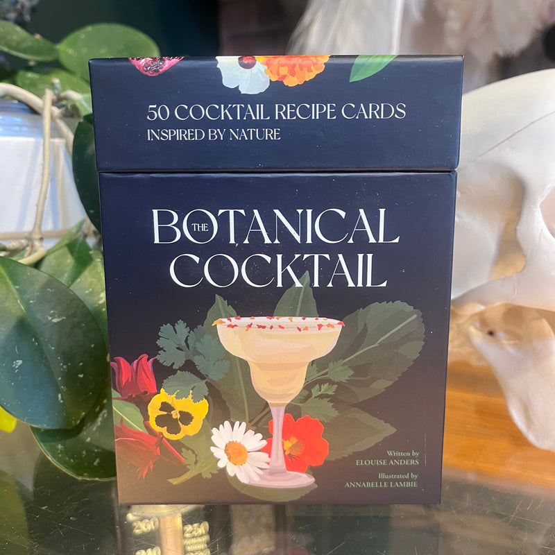 Botanical Cocktail Deck Cards by Elouise Anders
