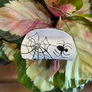 Spider & Web Hair Claw Clip